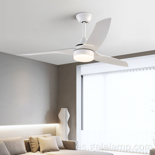 Ventilador de techo de ahorro de energía silencioso con luz